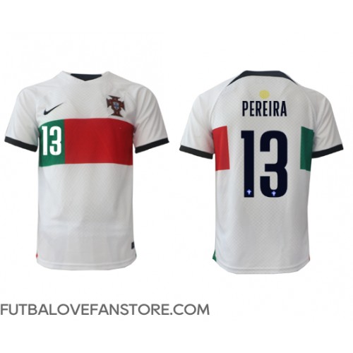 Portugalsko Danilo Pereira #13 Vonkajší futbalový dres MS 2022 Krátky Rukáv